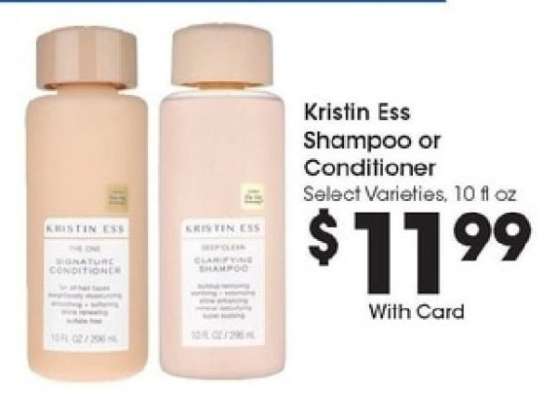 Kristin Ess Shampoo or Conditioner