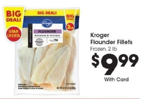 Kroger Flounder Fillets