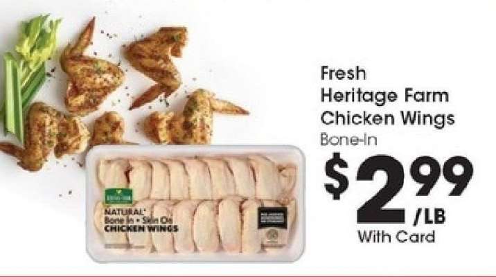 Fresh Heritage Farm Chicken Wings