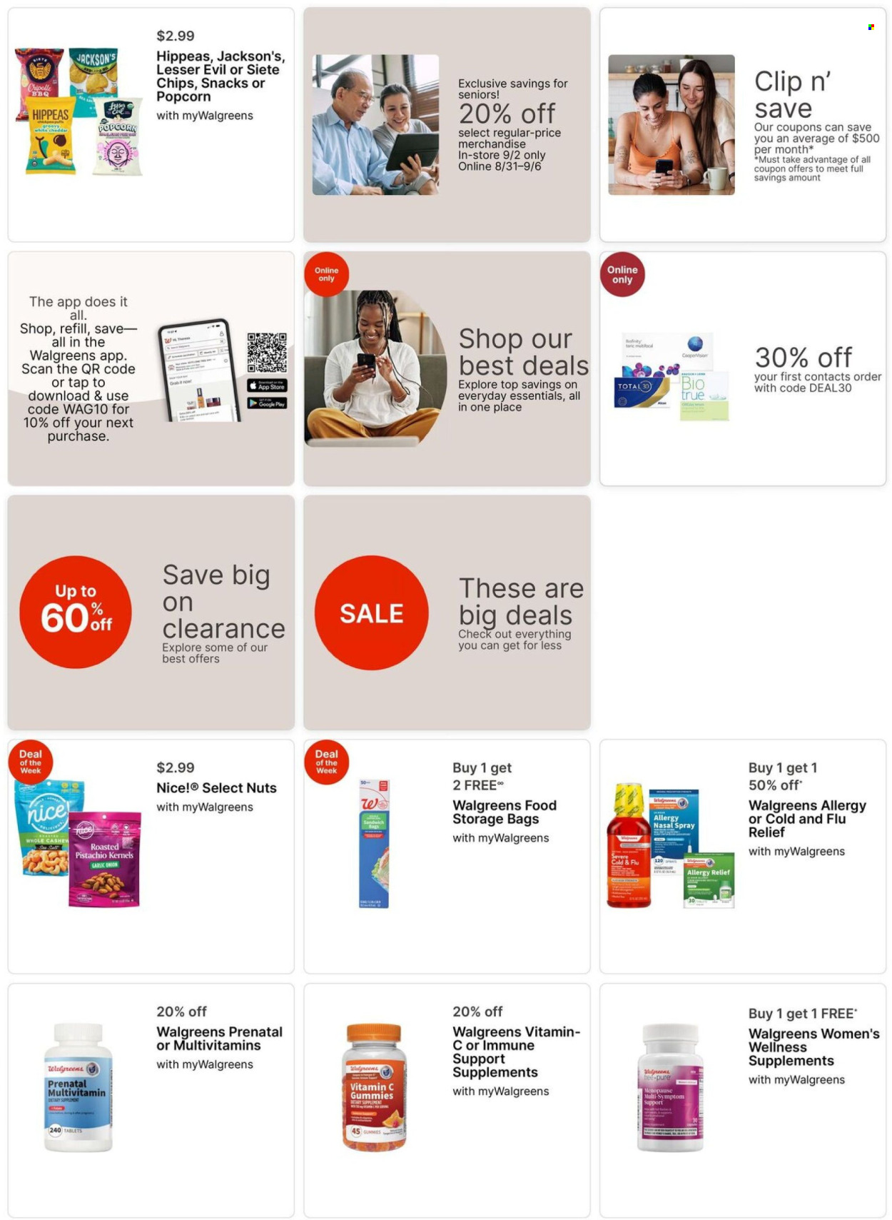 Walgreens ad - 08/31/2025 - 09/06/2025. Page 3