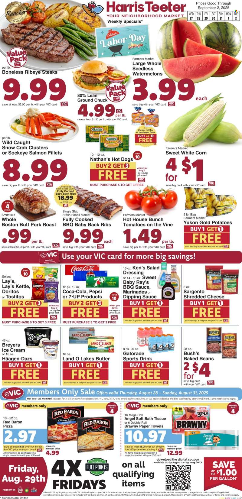 Harris Teeter Flyer - 08/27/2025 - 09/02/2025.