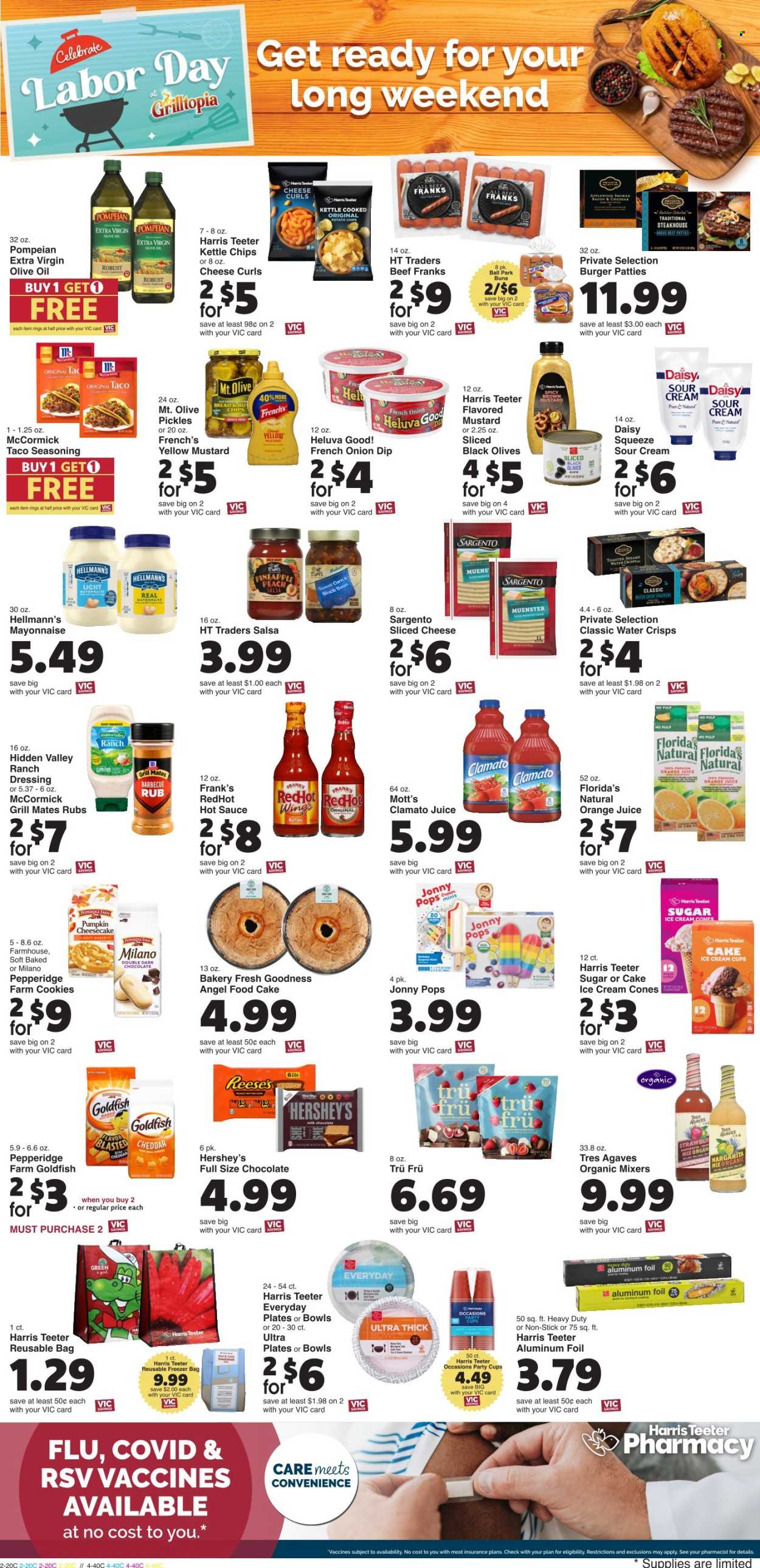 Harris Teeter ad - 08/27/2025 - 09/02/2025. Page 6