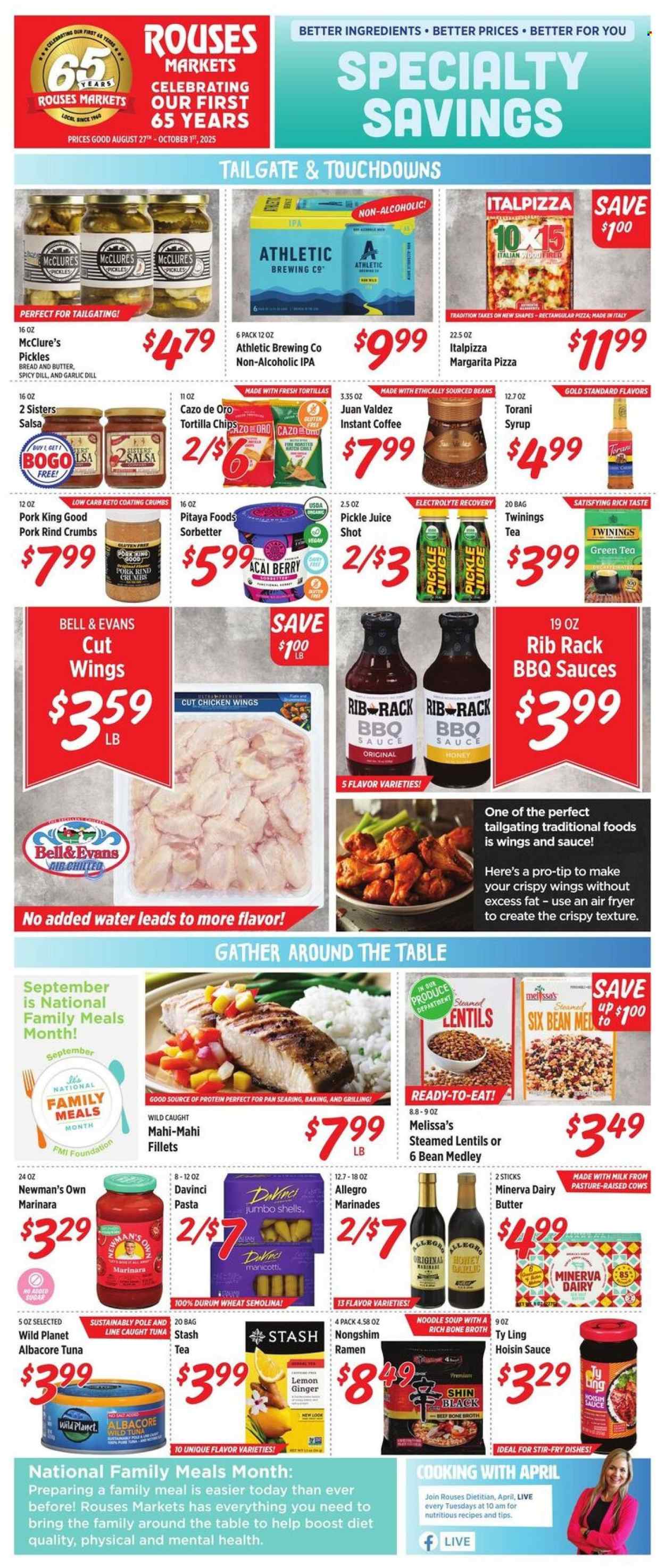 Rouses Markets ad - 08/27/2025 - 10/01/2025. Page 1
