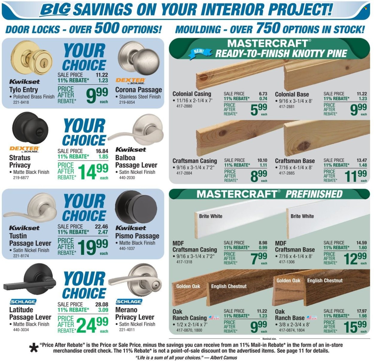 Menards ad - 08/28/2025 - 09/07/2025. Page 2