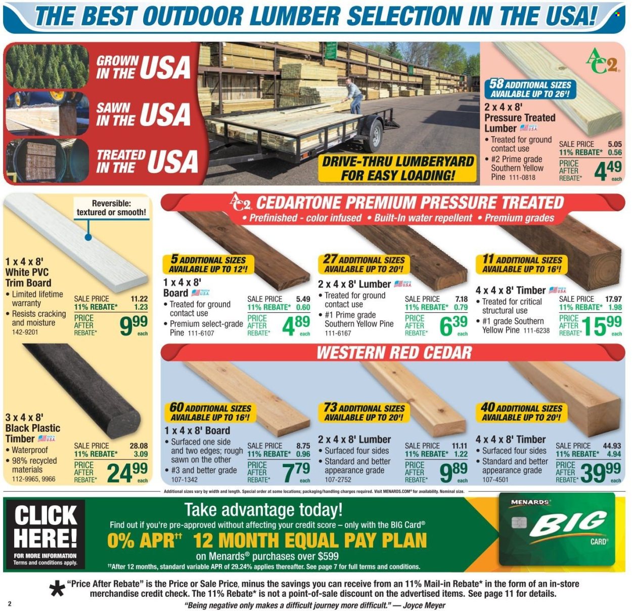 Menards ad - 08/28/2025 - 09/07/2025. Page 3