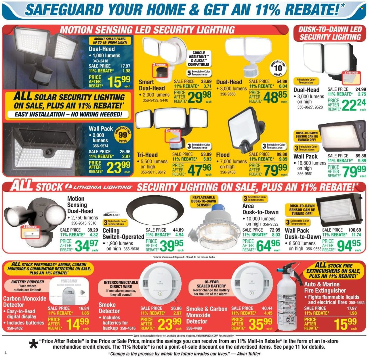 Menards ad - 08/28/2025 - 09/07/2025. Page 8