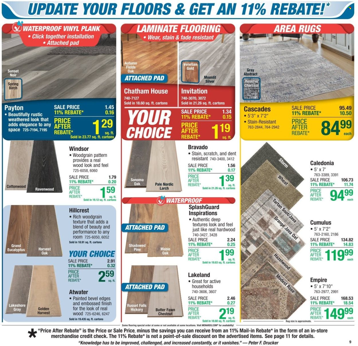 Menards ad - 08/28/2025 - 09/07/2025. Page 14