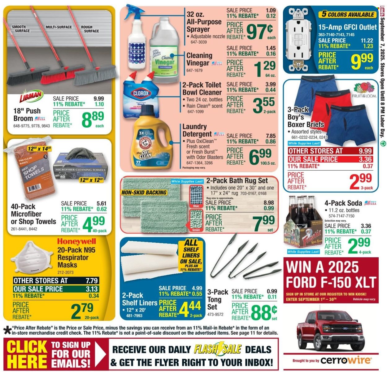 Menards ad - 08/28/2025 - 09/07/2025. Page 20