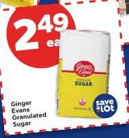 Ginger Evans Granulated Sugar