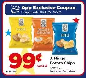 J. Higgs Potato Chips