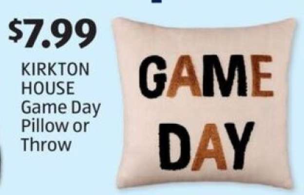 KIRKTON HOUSE Game Day Pillow or Throw