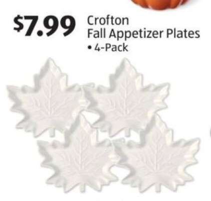 Crofton Fall Appetizer Plates