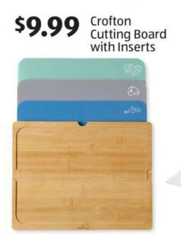 Crofton Cutting Board with Inserts