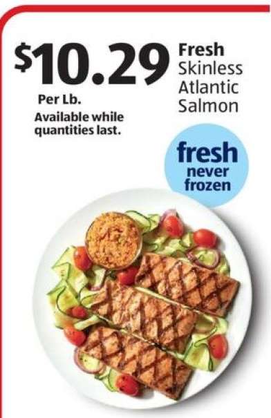 Fresh Skinless Atlantic Salmon