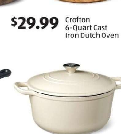 Crofton 6-Quart Cast Iron Dutch Oven
