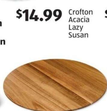 Crofton Acacia Lazy Susan
