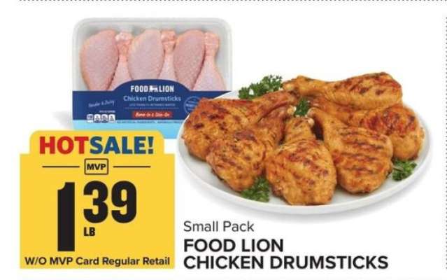Food Lion Chicken Drumsticks