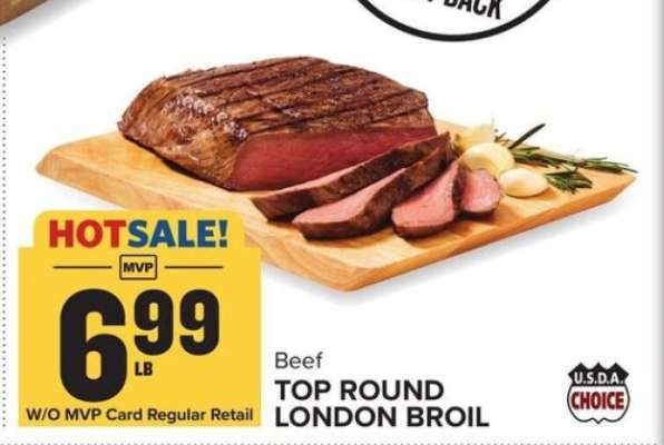 Beef Top Round London Broil
