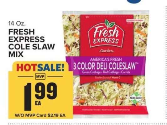 Fresh Express Cole Slaw Mix