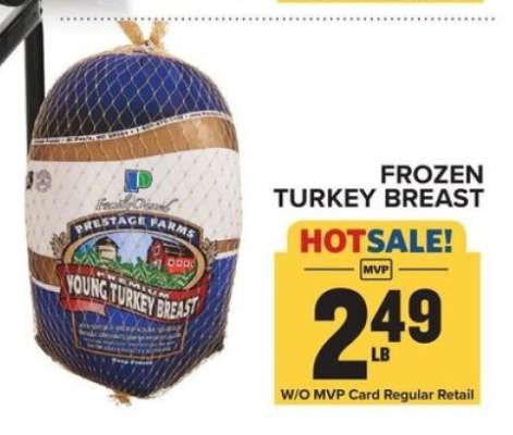 Frozen Turkey Breast