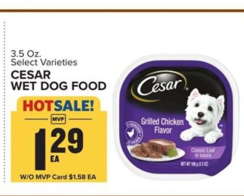 Cesar Wet Dog Food*