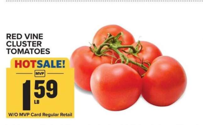 Red Vine Cluster Tomatoes