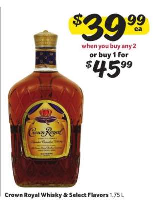 Crown Royal Whisky & Select Flavors