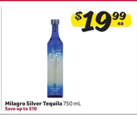 Milagro Silver Tequila