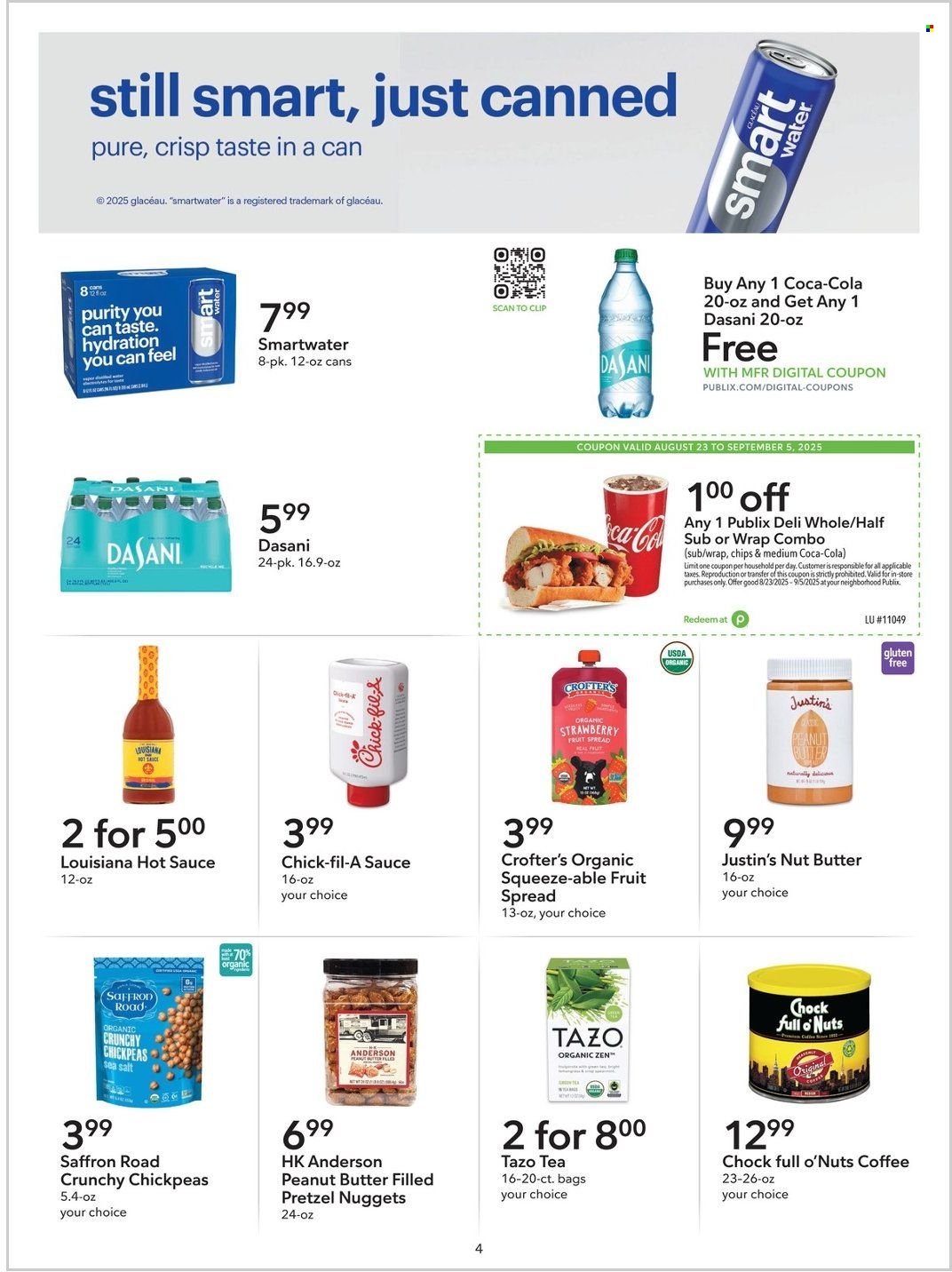 Publix ad - 08/23/2025 - 09/05/2025. Page 4