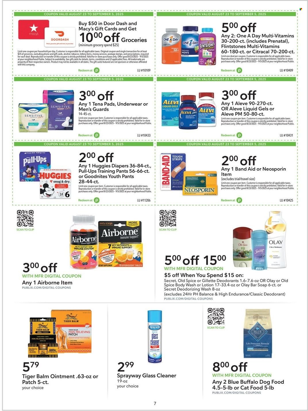 Publix ad - 08/23/2025 - 09/05/2025. Page 7