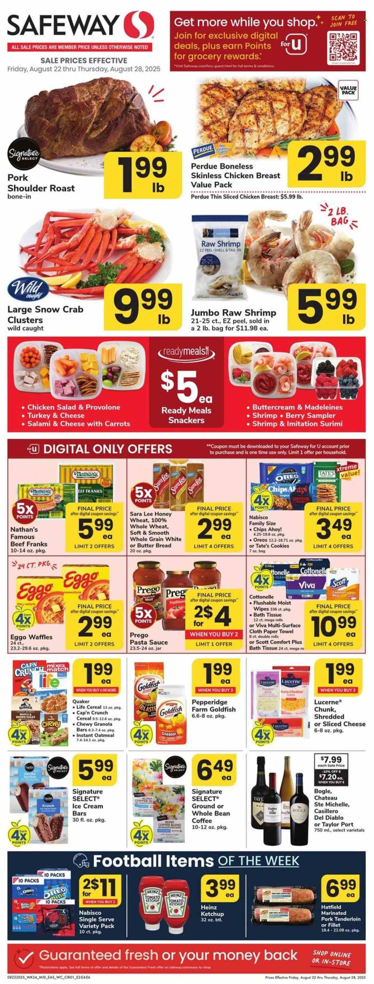 Safeway ad - 08/22/2025 - 08/28/2025. Page 3