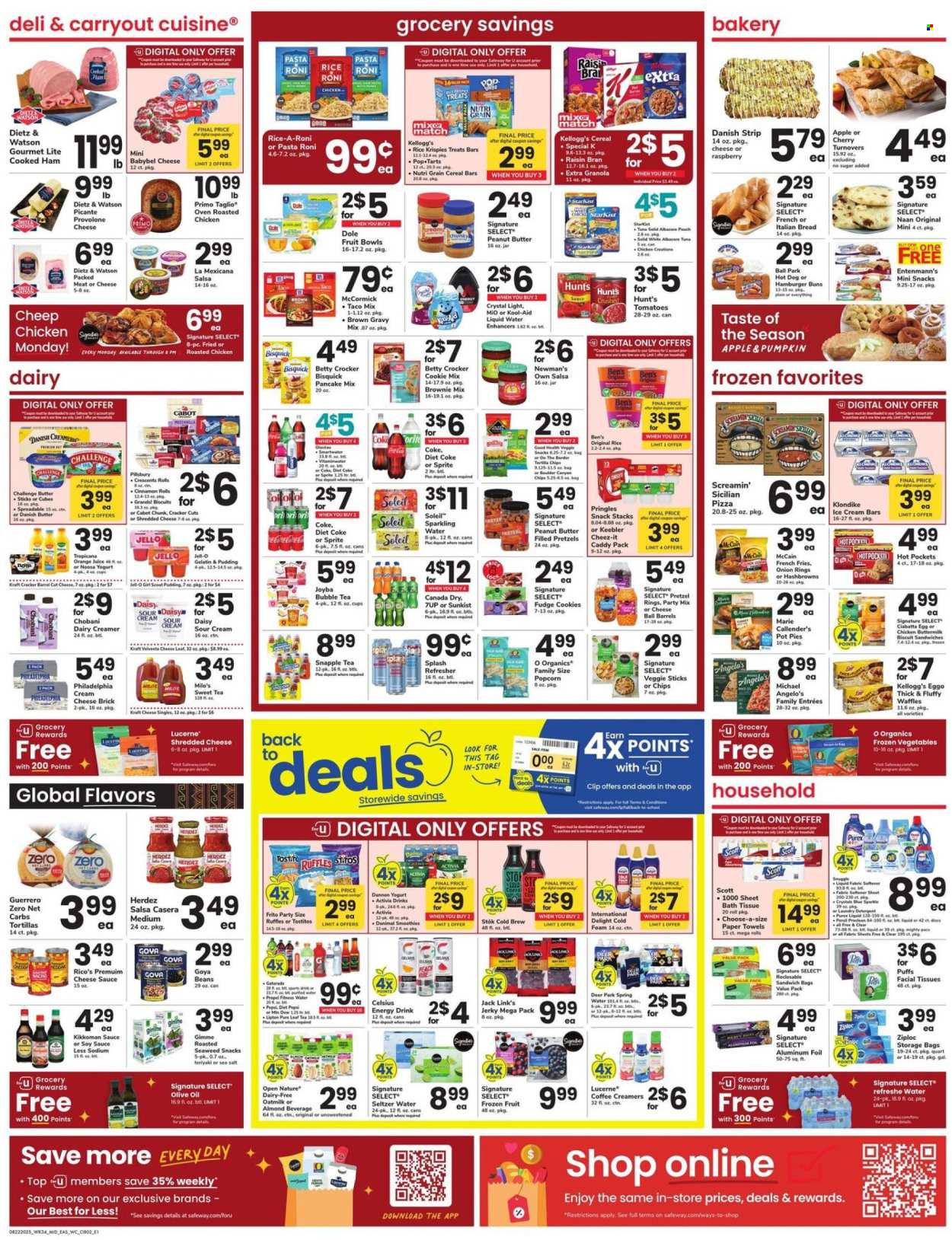 Safeway ad - 08/22/2025 - 08/28/2025. Page 4
