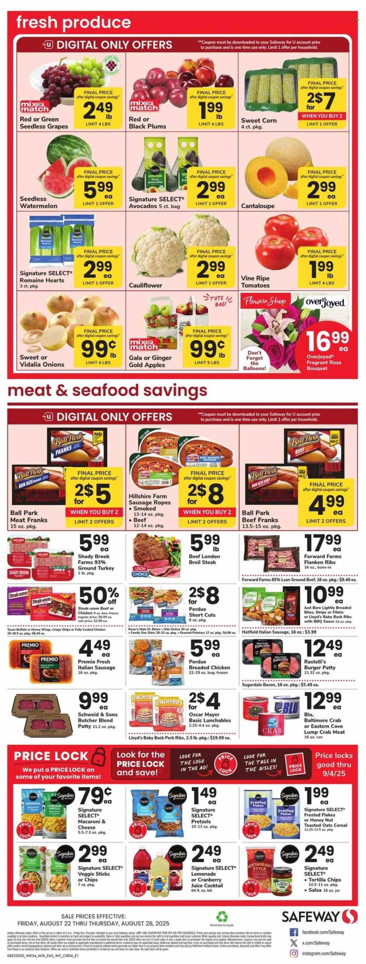 Safeway ad - 08/22/2025 - 08/28/2025. Page 5
