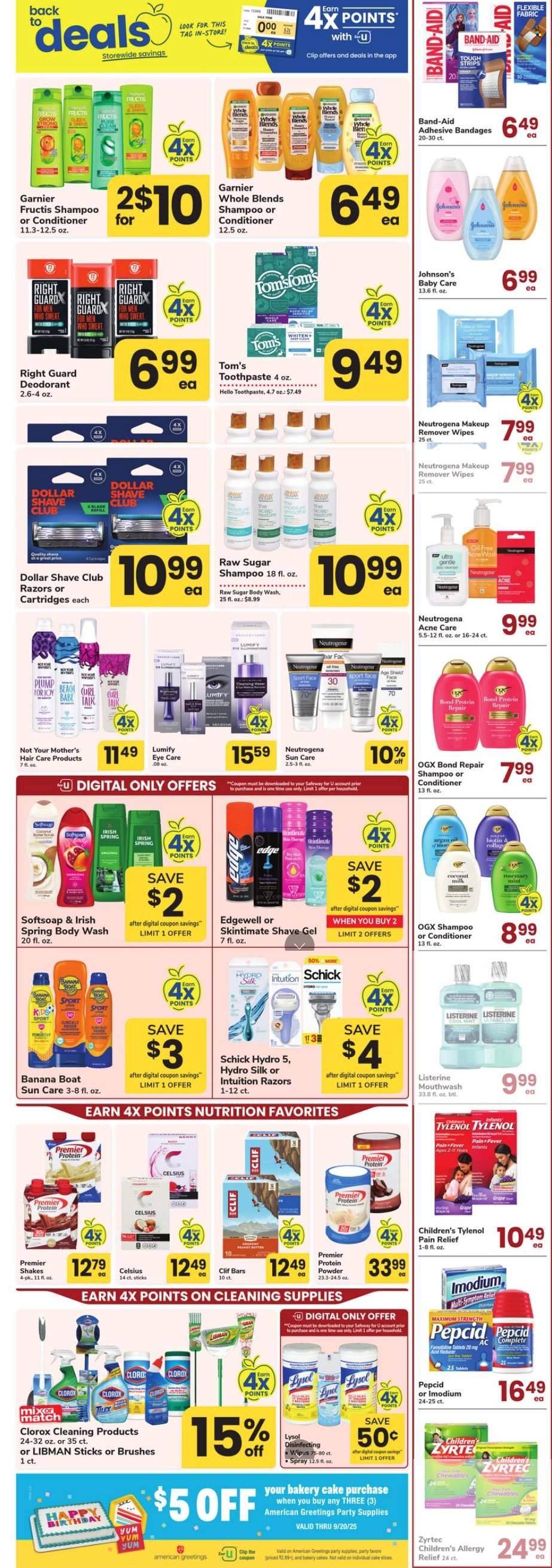 Safeway ad - 08/15/2025 - 08/28/2025. Page 1
