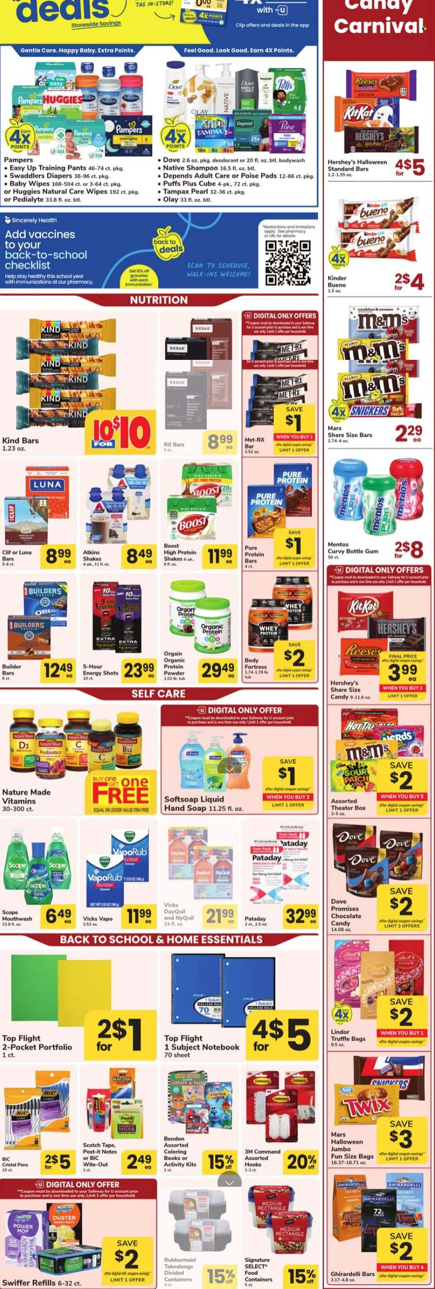 Safeway ad - 08/15/2025 - 08/28/2025. Page 2