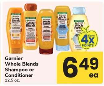 Garnier Whole Blends Shampoo or Conditioner