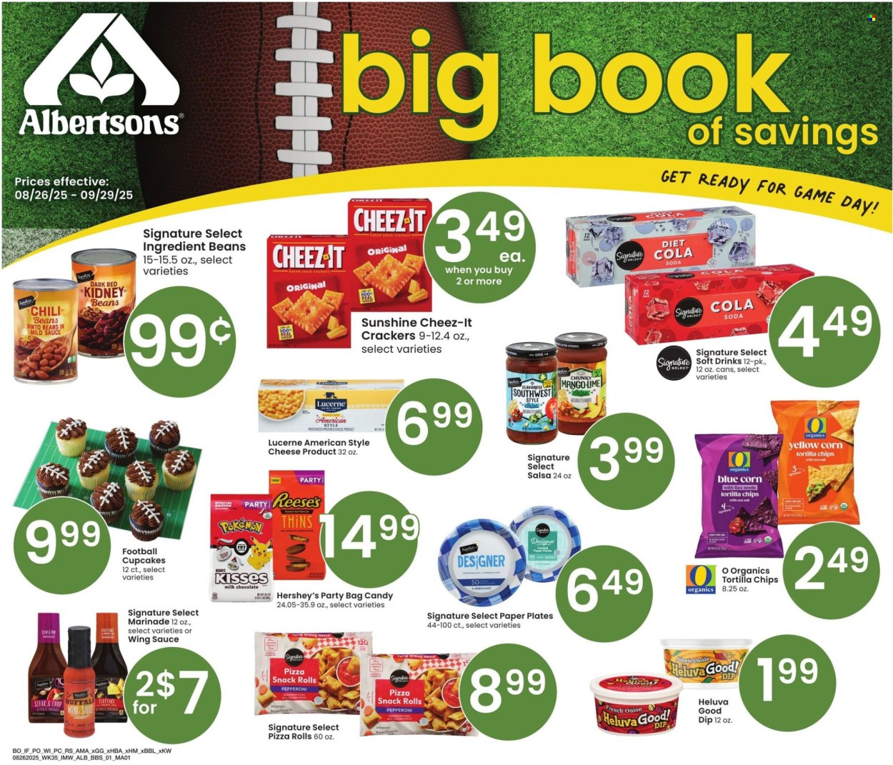 Albertsons ad - 08/26/2025 - 09/29/2025. Page 1