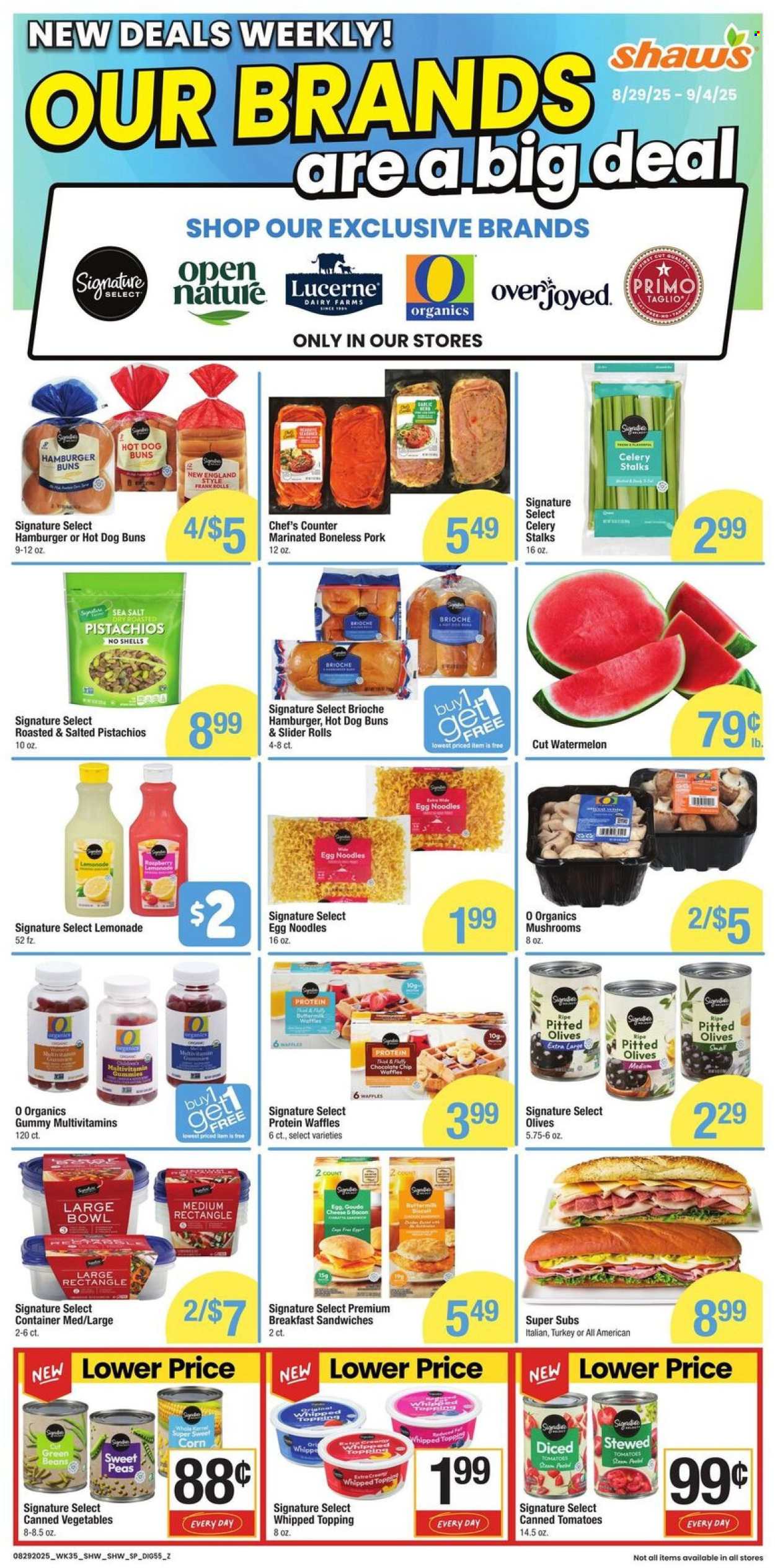 Shaw’s ad - 08/29/2025 - 09/04/2025. Page 2