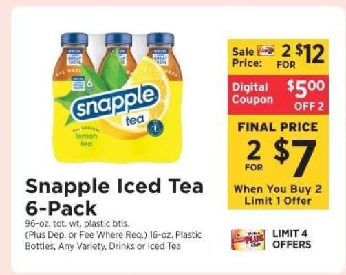 Snapple Iced Tea 6-Pack