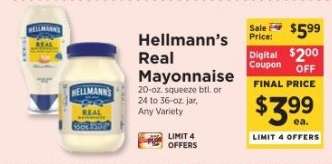 Hellmann's Real Mayonnaise