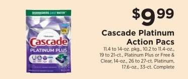 Cascade Platinum Action Pacs