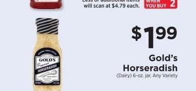 Gold's Horseradish