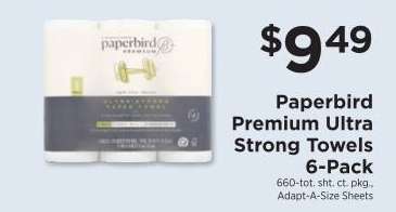 Paperbird Premium Ultra Strong Towels 6-Pack