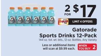 Gatorade Sports Drinks 12-Pack