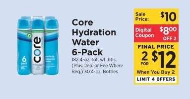Core Hydration Water 6-Pack