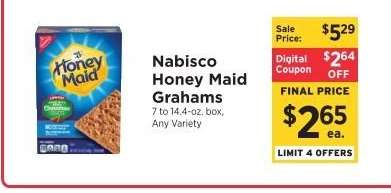 Nabisco Honey Maid Grahams