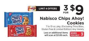 Nabisco Chips Ahoy! Cookies