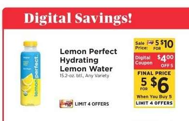 Lemon Perfect Hydrating Lemon Water