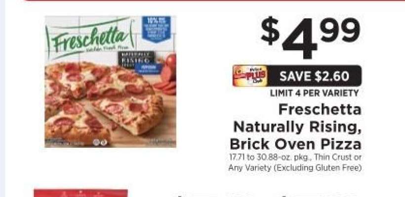 Freschetta Naturally Rising, Brick Oven Pizza