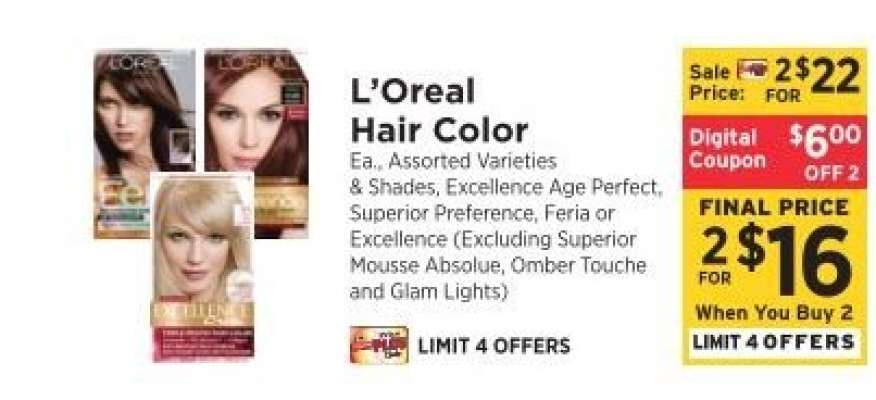 L'Oréal Hair Color*